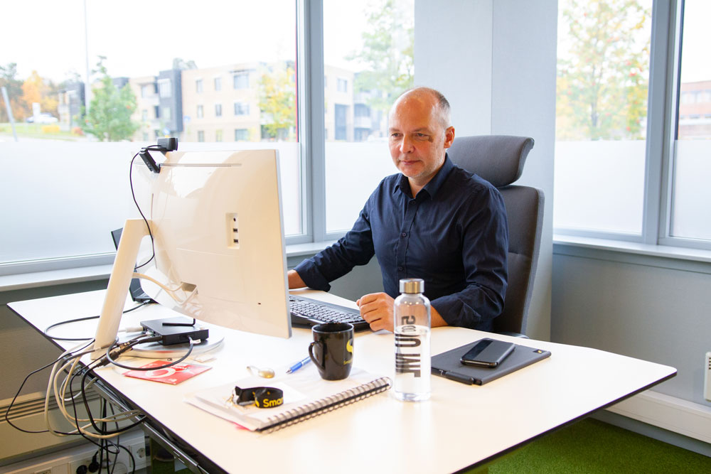 Rune Haddal, R&D Manager i SmartDok - appen er i utvikling