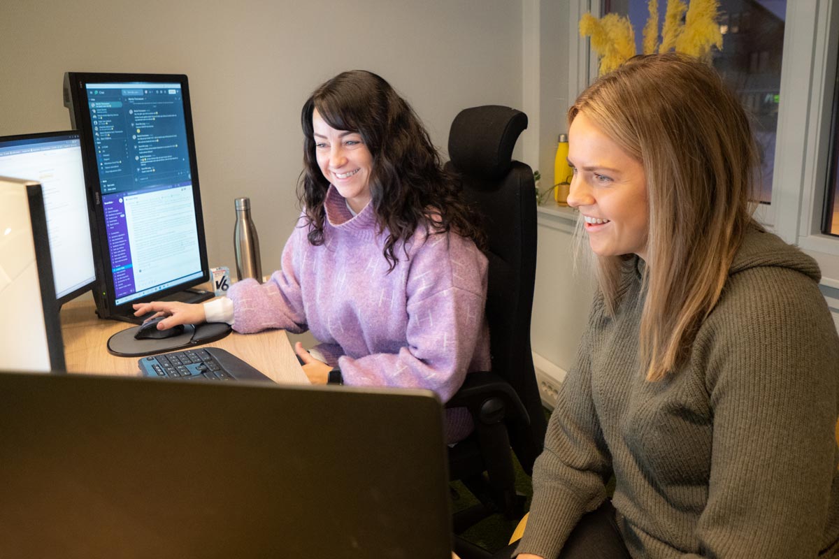 Katharina og Gunn Elin