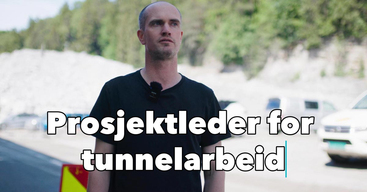 Bjørnar Bollestad er prosjektleder for B&G Tunnel