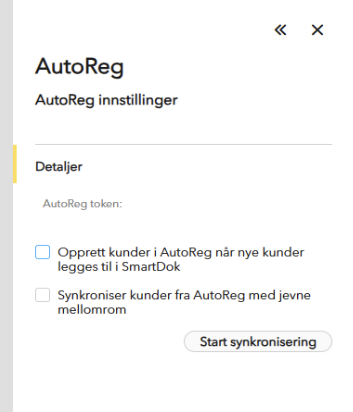 AutoReg synk