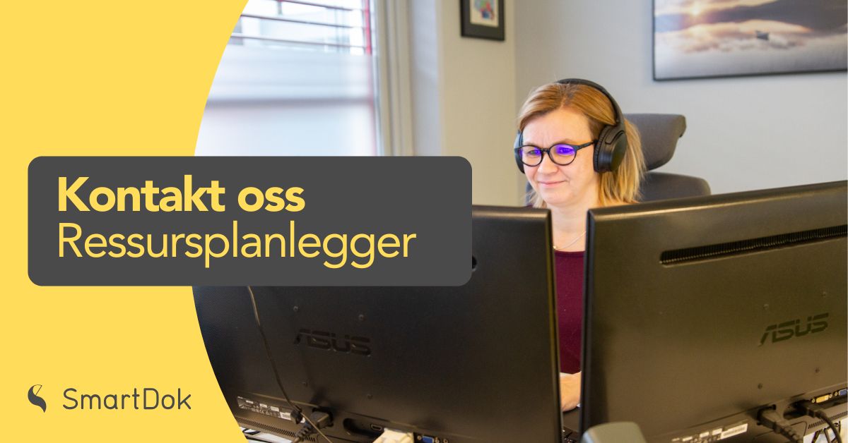 Kontakt oss - Ressursplanlegger - SmartDok