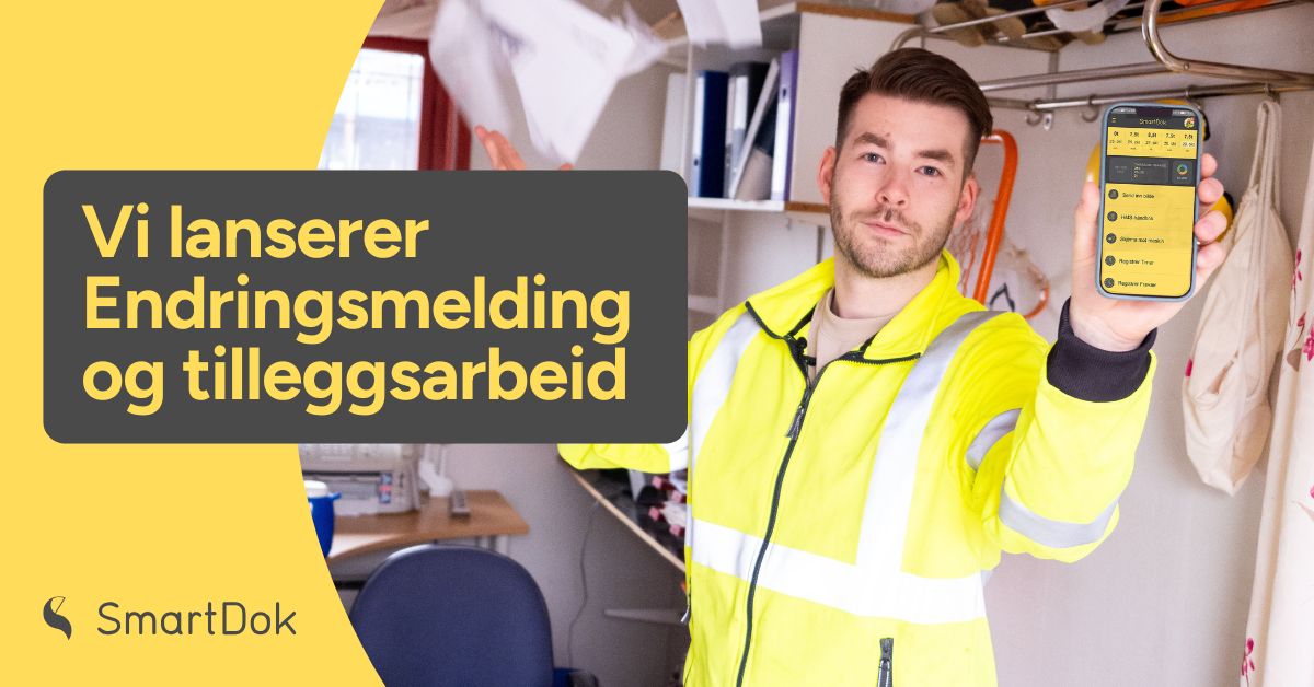 Nå er endringemeldinger i SmartDok her!
