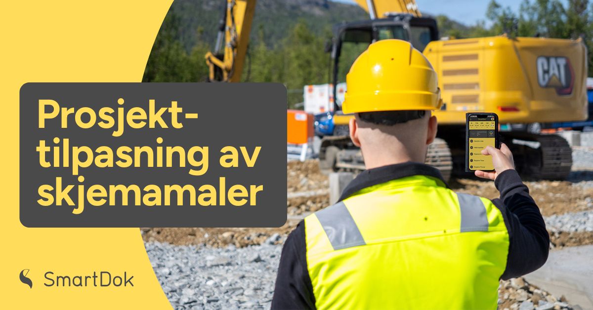 Prosjekttilpasning av skjemamaler
