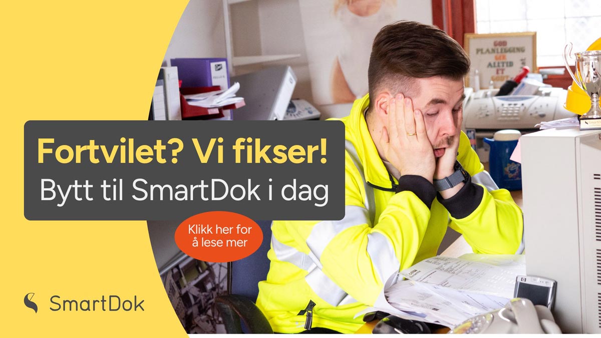 Bytt til SmartDok – Kjempeenkelt!