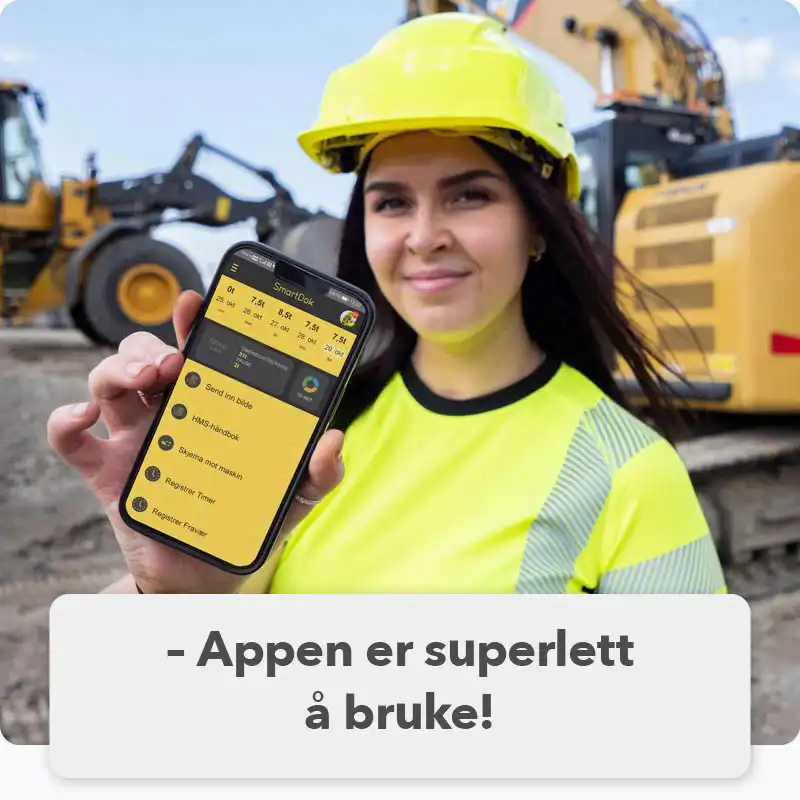 SmartDoks app er superlett å bruke