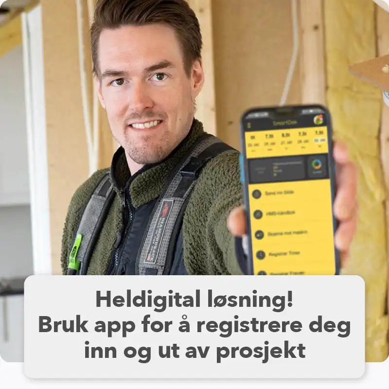 Elektronisk mannskapsliste med Geofence