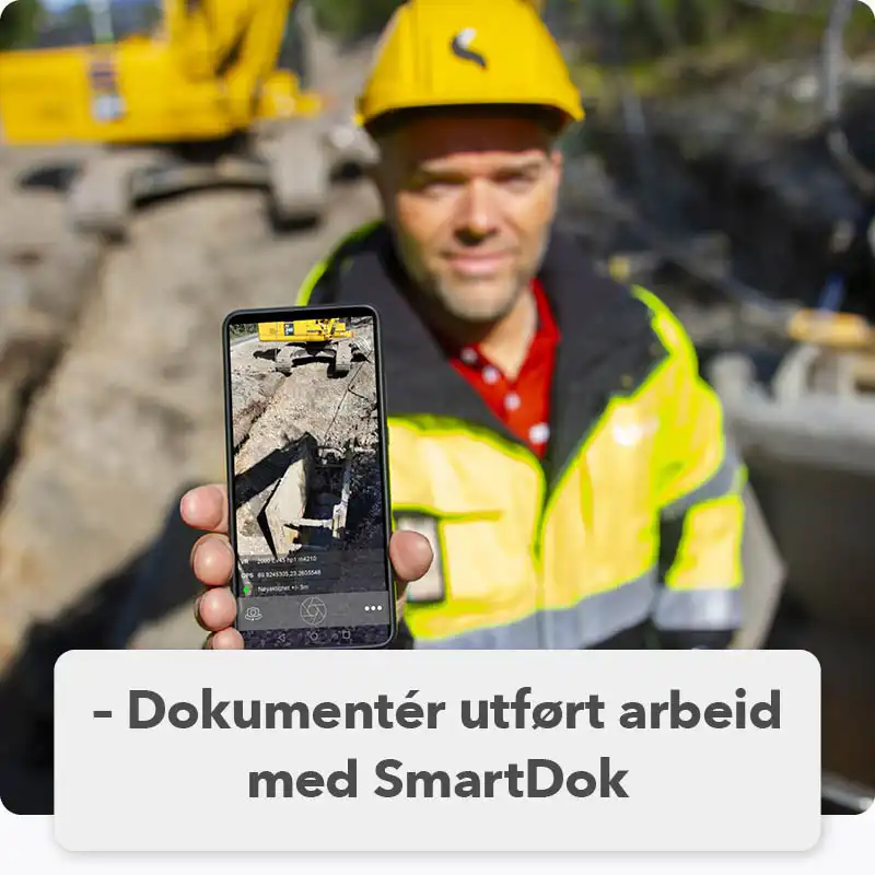 Dokumenter utført arbeid med SmartDok