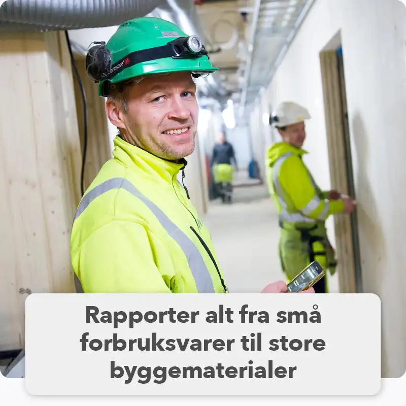 Oversikt og kontroll på vareforbruket