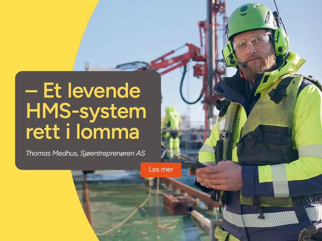 – Et levende HMS-system rett i lomma