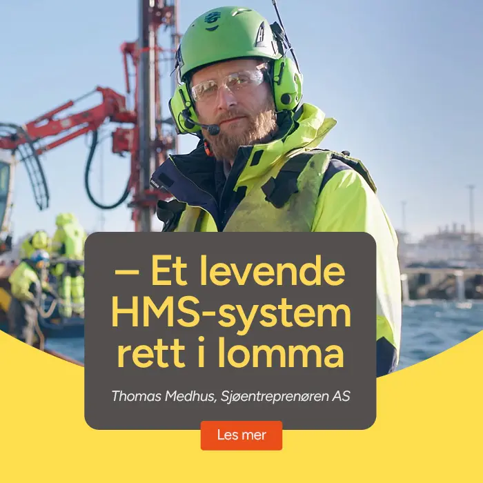 Thomas Medhus er dykker i Sjøentreprenøren