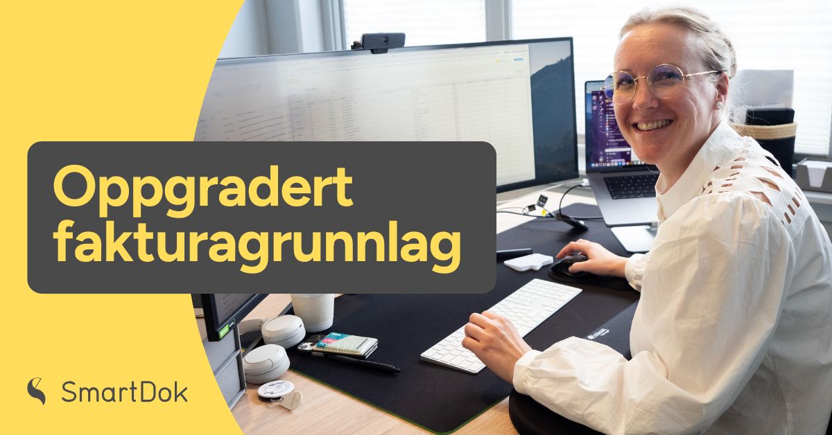 En regnskapsfører i som har fått forenklet hverdagen