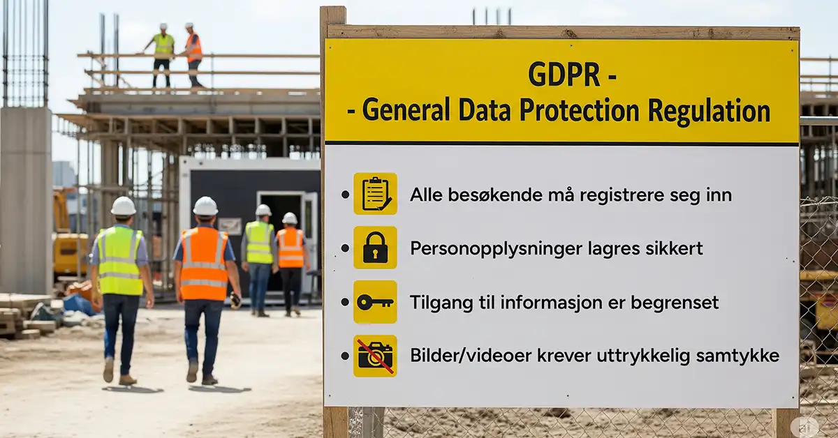 GDPR på byggeplassen