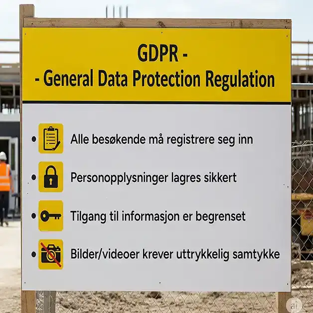GDPR på byggeplassen