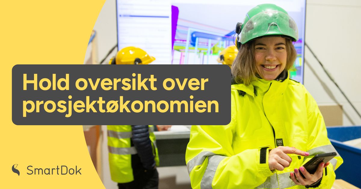 Hold oversikt over prosjektøkonomien