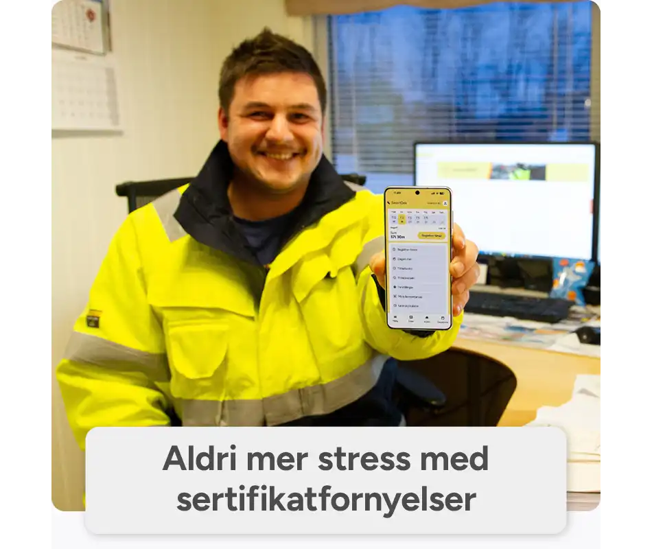 sertifikatfornyelser Aldri mer stress med sertifikatfornyelser!