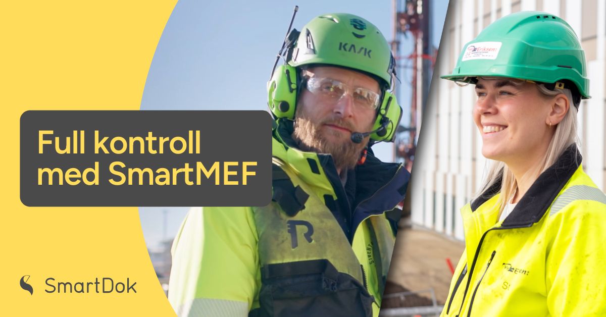 Full kontroll med SmartMEF