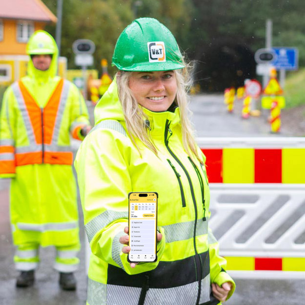 Elisabeth Kjørmo i V&T Entreprenør