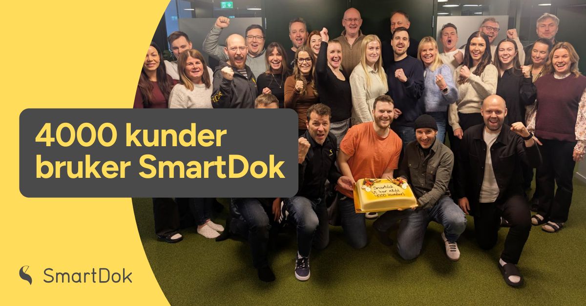 Tusen takk til alle våre 4000 kunder! Vi gleder oss til å fortsette reisen sammen med dere.