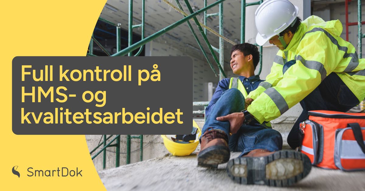 Hvordan følge opp HMS-krav og kvalitetskontroll digitalt?