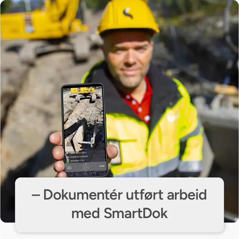 Dokumenter utført arbeid med SmartDok