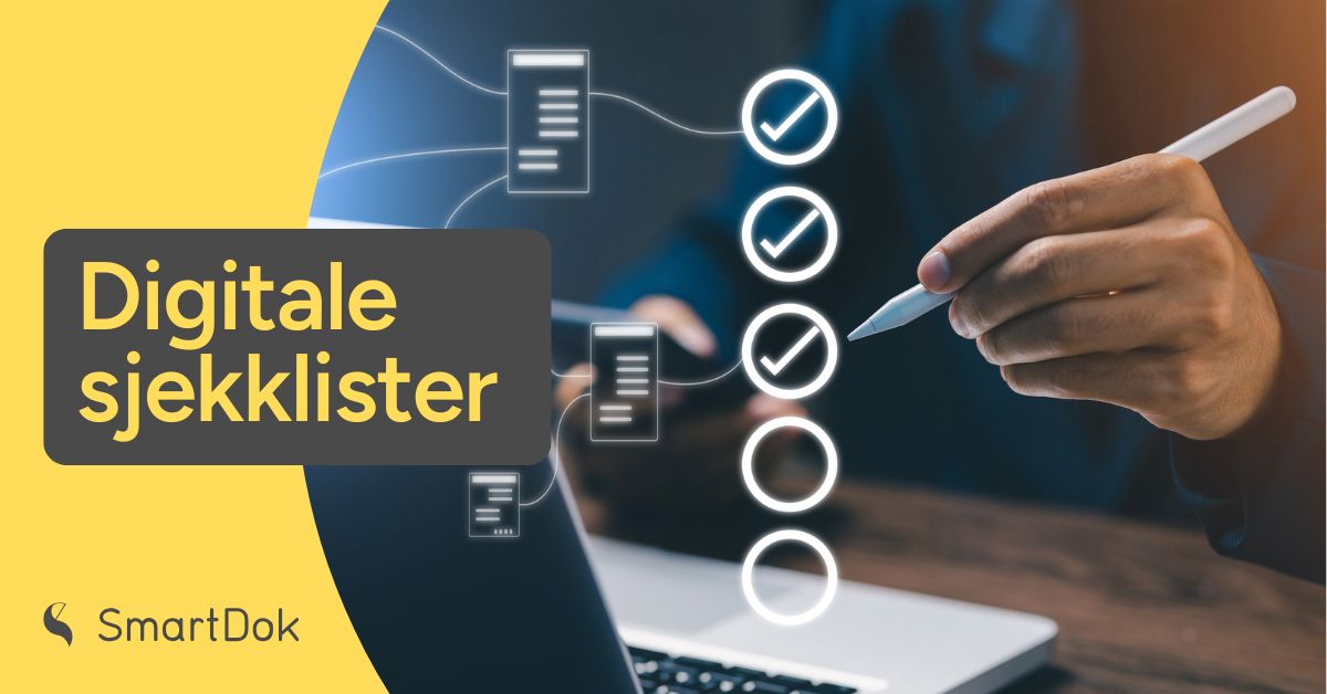 I dagens byggebransje er mobilen like viktig som hammeren, og de smarteste entreprenørene har for lengst flyttet sjekklistene inn i lomma.