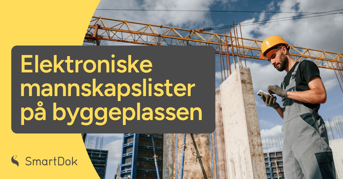 I en moderne anleggshverdag skal mannskapslista gå av seg selv. Her er oppskriften på en effektiv, digital rigg.