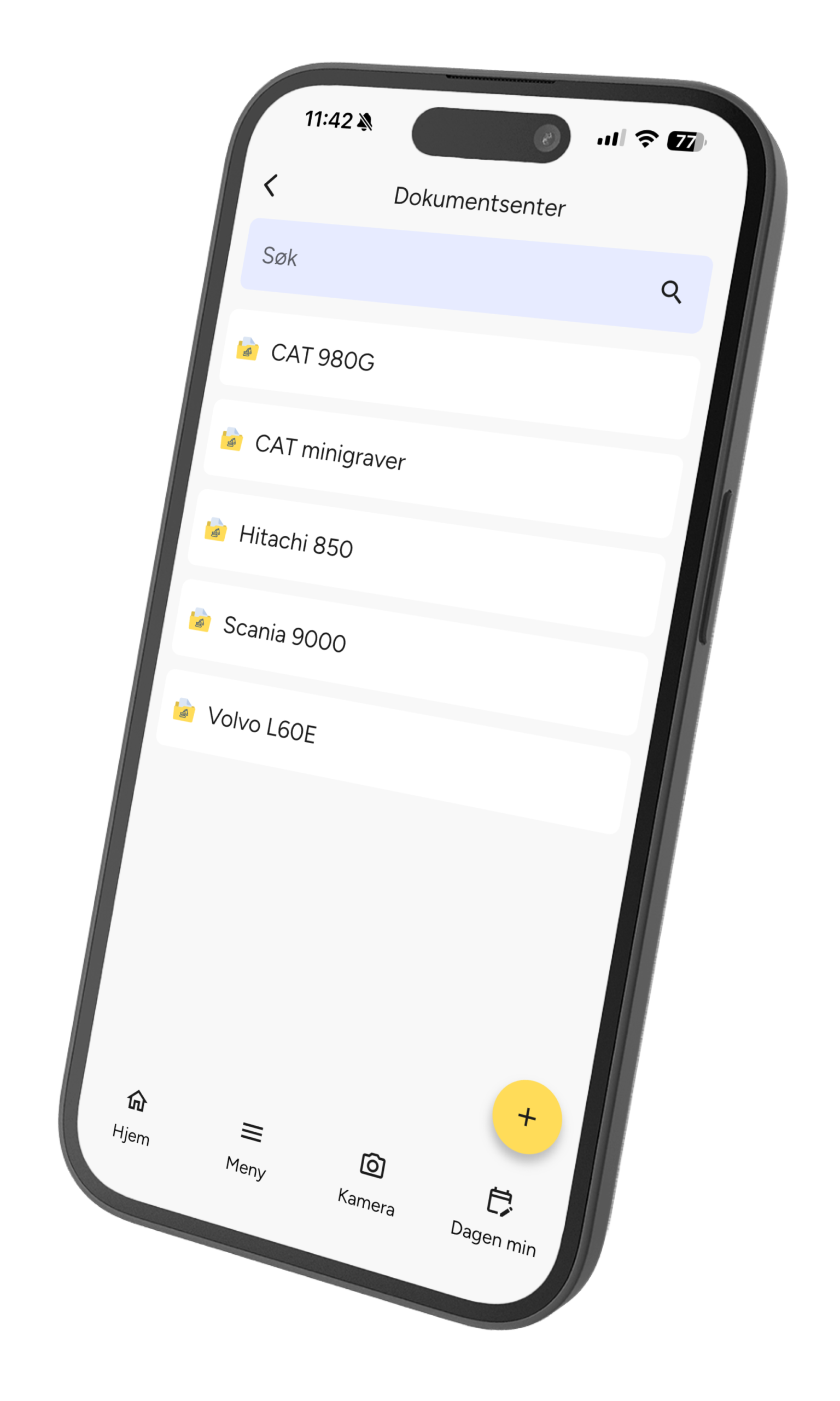 Dokumentsenter-skraa SmartDok Dokumentsenter