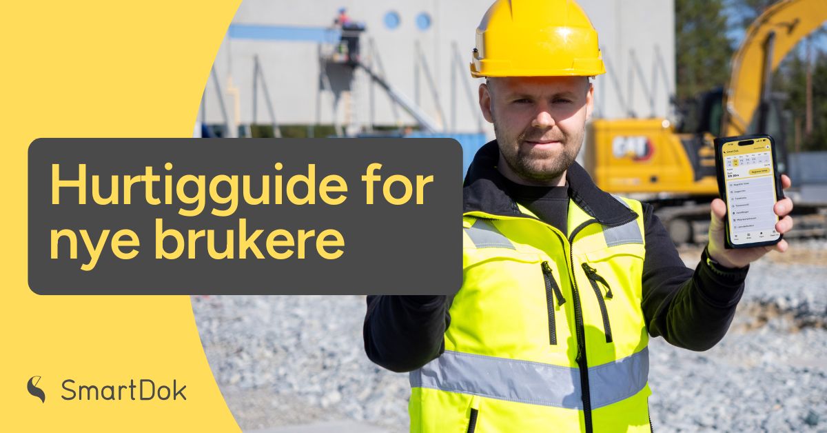 Hurtigguide om den nye appen til SmartDok
