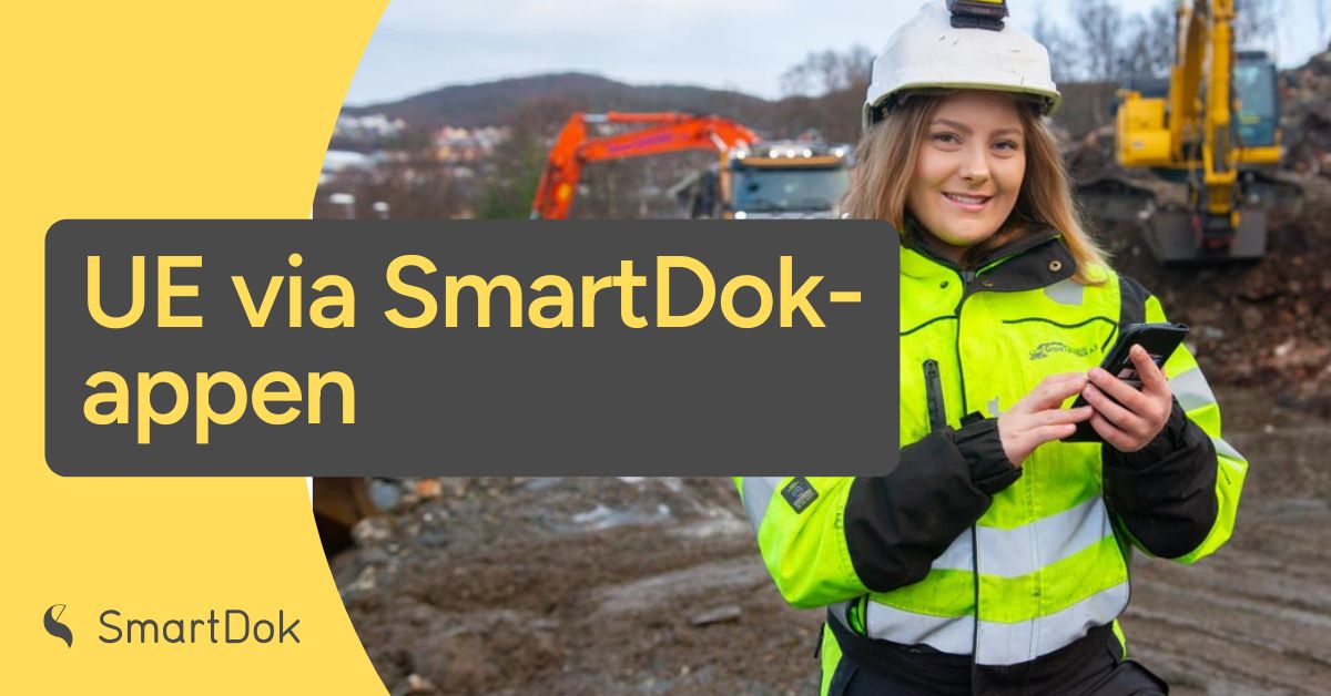 UE via SmartDok-appen