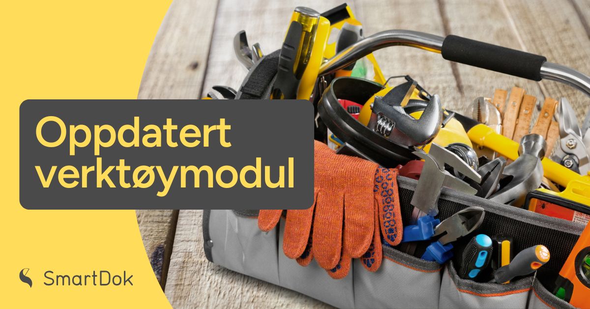 SmartDok sin verktøymodul med mange forbedringer