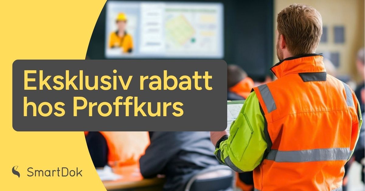 SmartDok-brukere får rabatt på kurs hos Proffkurs