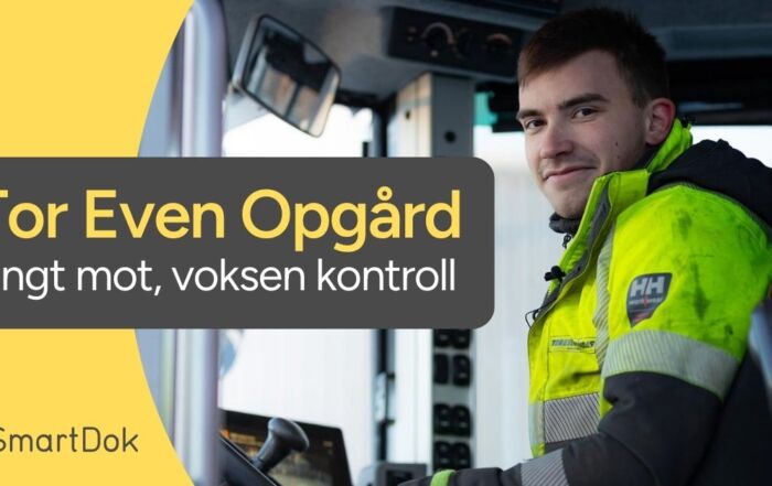 Tor Even Opgård bruker SmartDok