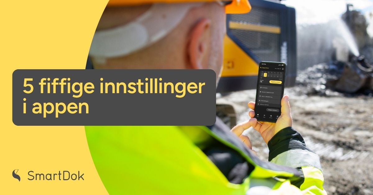 5 fiffige innstillinger i appen