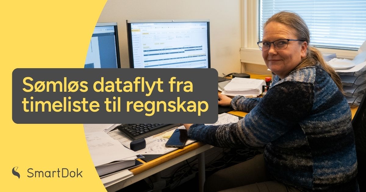 For en regnskapsfører eller lønnsmedarbeider er ingenting mer frustrerende enn ufullstendige timelister, manglende bilag eller data som må tastes manuelt.
