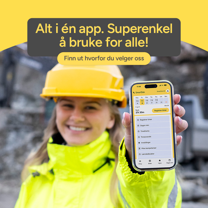 Alt i en app