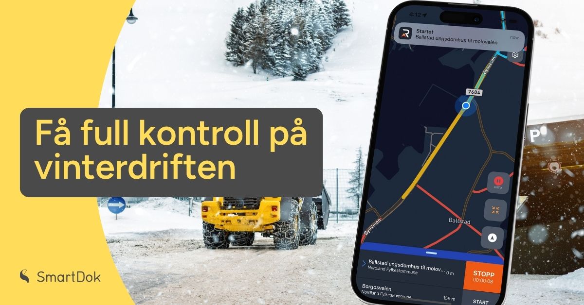 Få full kontroll på vinterdriften