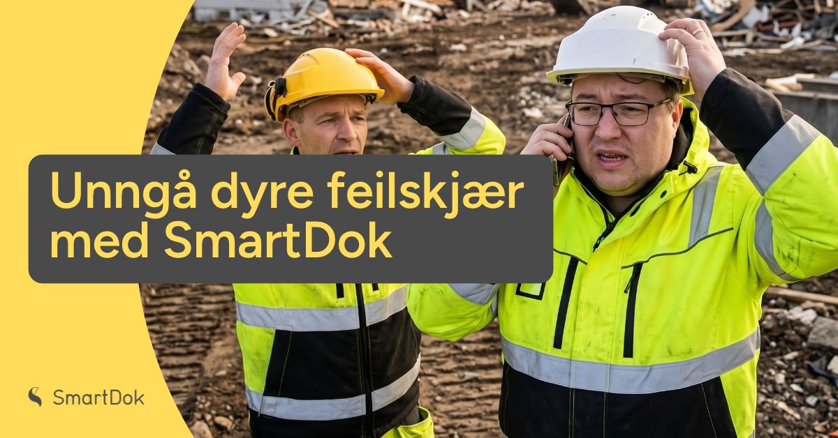 Funksjonen Maskintime og skjemakontroll i SmartDok