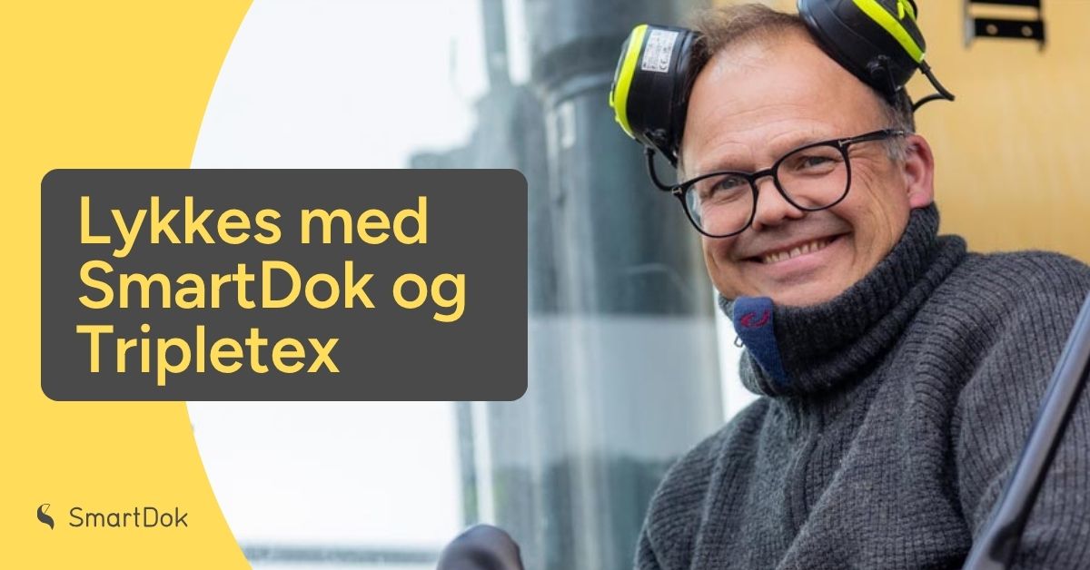 Slik får S. Ektvedt AS full kontroll med SmartDok og Tripletex
