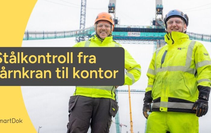 Kranproffen og SmartDok: Stålkontroll fra tårnkran til kontor