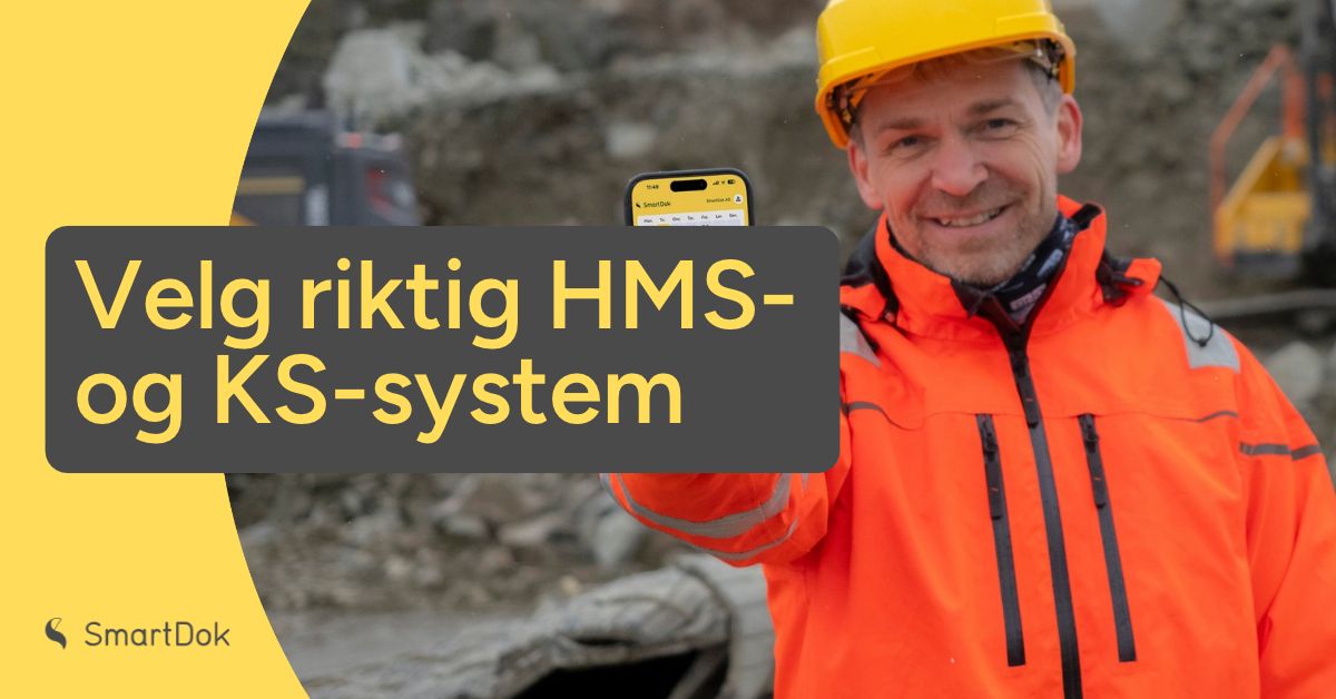 En kjøpsguide for anleggsledere og entreprenører som vil samle HMS, KS og timeregistrering i et sømløst, spesialtilpasset fagsystem.